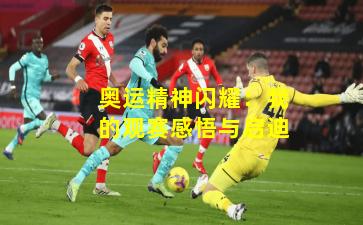 奥运精神闪耀：我的观赛感悟与启迪